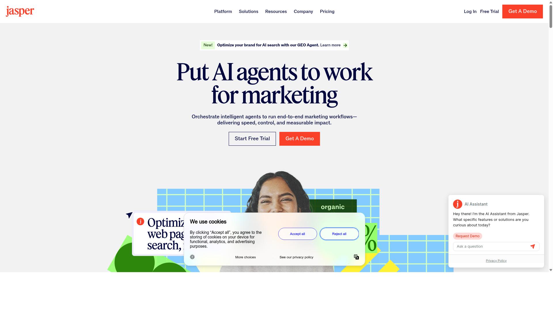 Jasper website